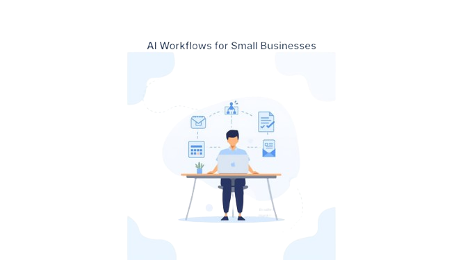 ai workflows for small businesses